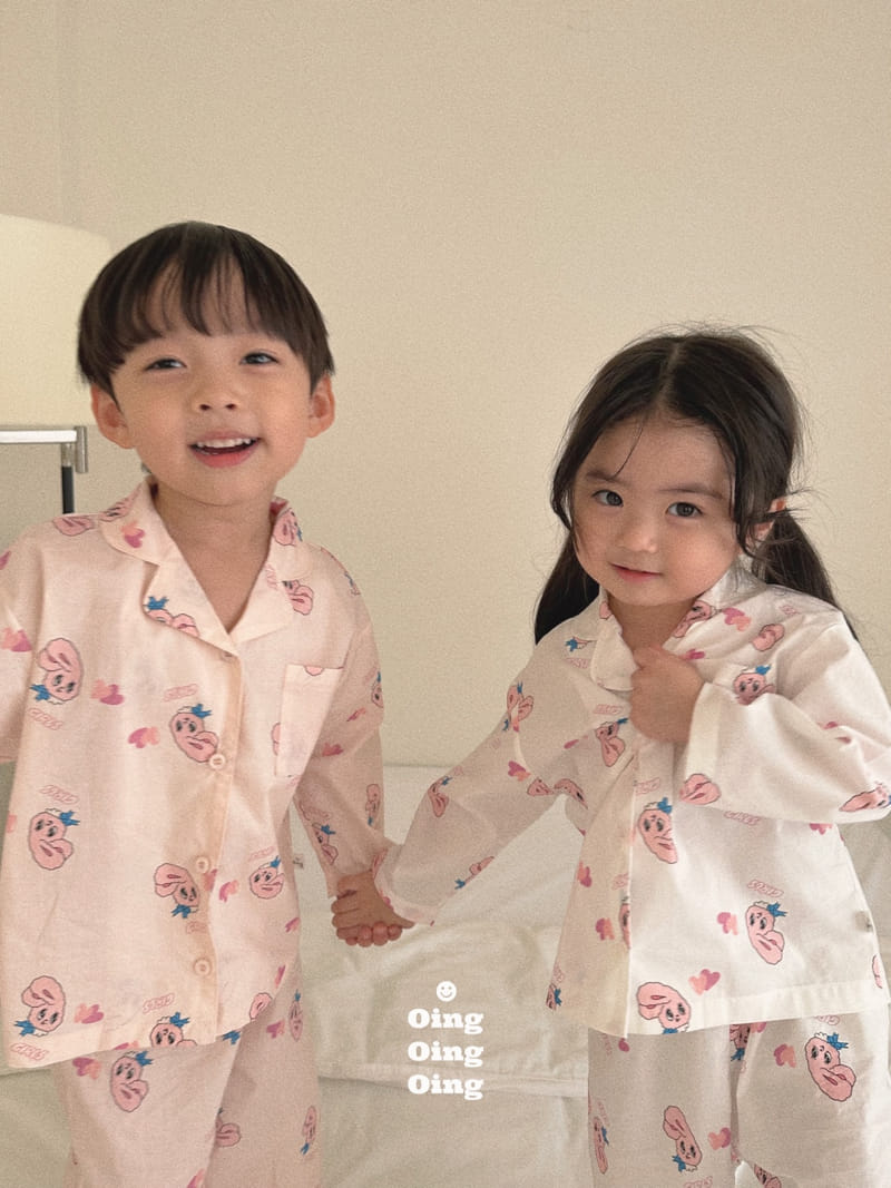 Oing - Korean Children Fashion - #kidzfashiontrend - Sugar Ring Pajama Set - 3