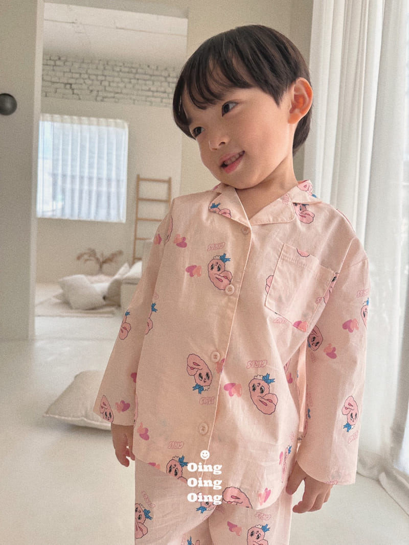 Oing - Korean Children Fashion - #littlefashionista - Sugar Ring Pajama Set - 5