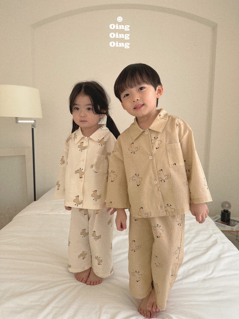 Oing - Korean Children Fashion - #minifashionista - Bird Pajama Set - 6