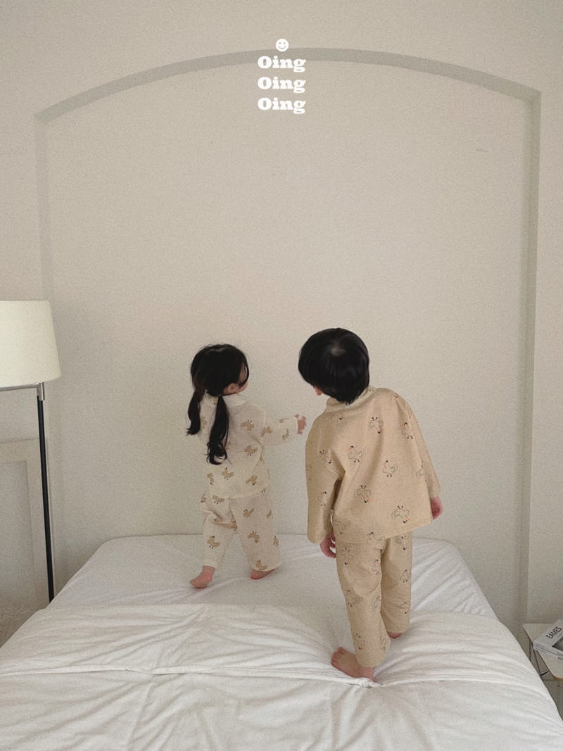 Oing - Korean Children Fashion - #stylishchildhood - Bird Pajama Set - 10