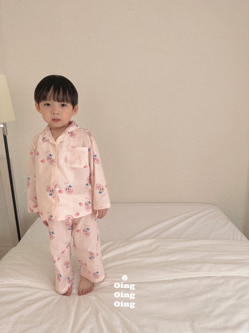 Oing - Korean Children Fashion - #toddlerclothing - Sugar Ring Pajama Set - 10