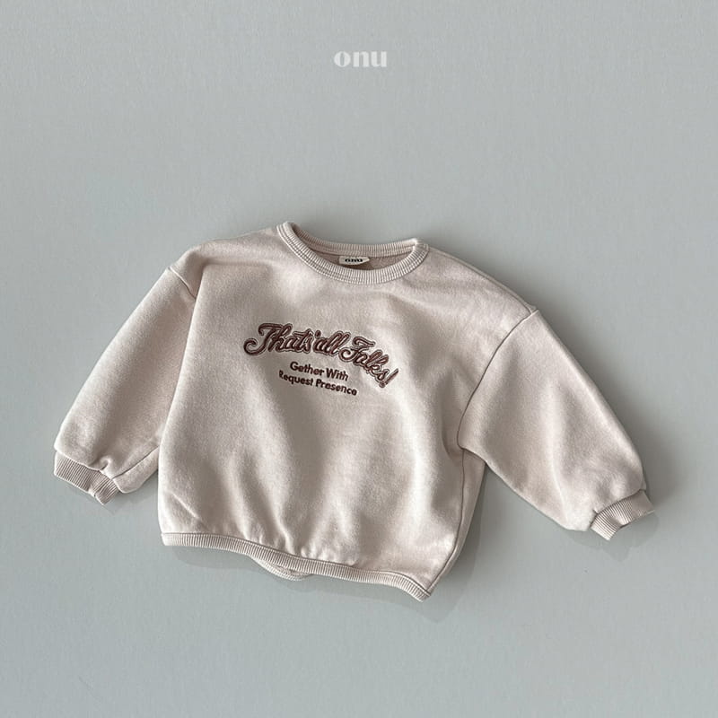 Onu - Korean Children Fashion - #Kfashion4kids - Embroidery Sweatshirt - 2