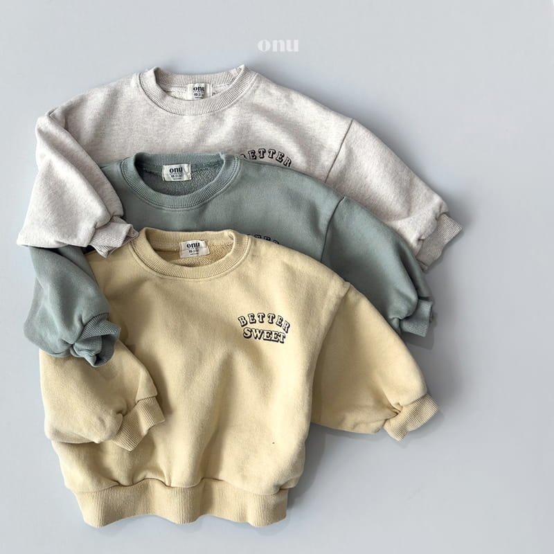 Onu - Korean Children Fashion - #Kfashion4kids - Sweet Sweatshirt