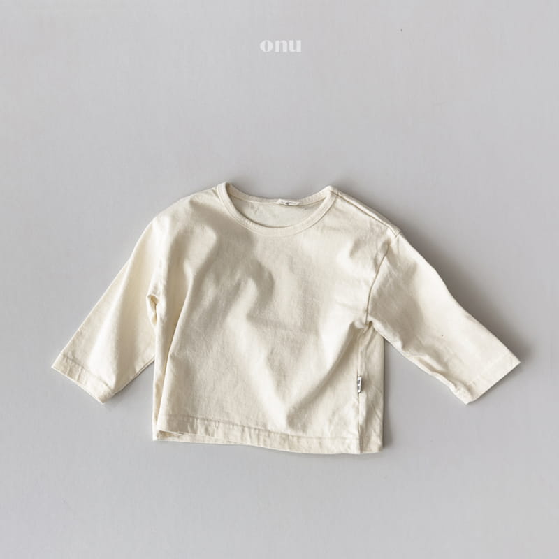 Onu - Korean Children Fashion - #designkidswear - Muzi Piping Tee - 3