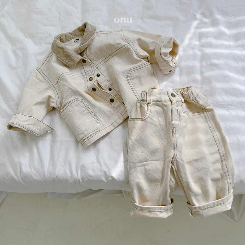 Onu - Korean Children Fashion - #minifashionista - Stitch Pants - 8