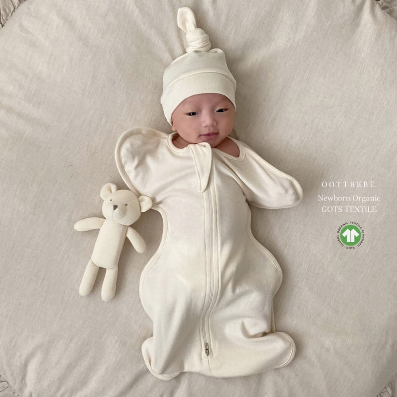 Oott Bebe - Korean Baby Fashion - #smilingbaby - Organic Butterfly Wrap Mesh - 4