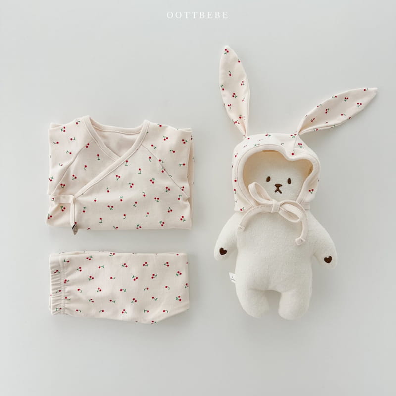 Oott Bebe - Korean Baby Fashion - #babyboutique - Rabbit Bonnet - 12