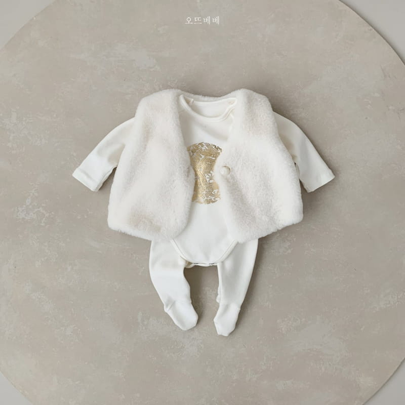 Oott Bebe - Korean Baby Fashion - #babyboutique - Hanbok Vest - 6