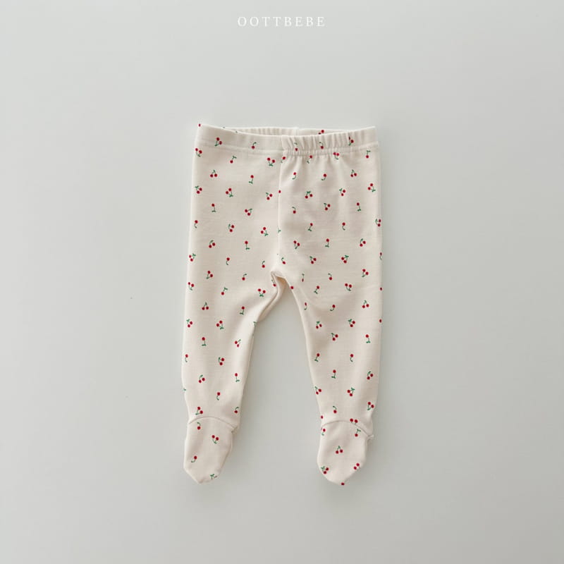 Oott Bebe - Korean Baby Fashion - #babyboutiqueclothing - Rabbit Foot Leggings - 2