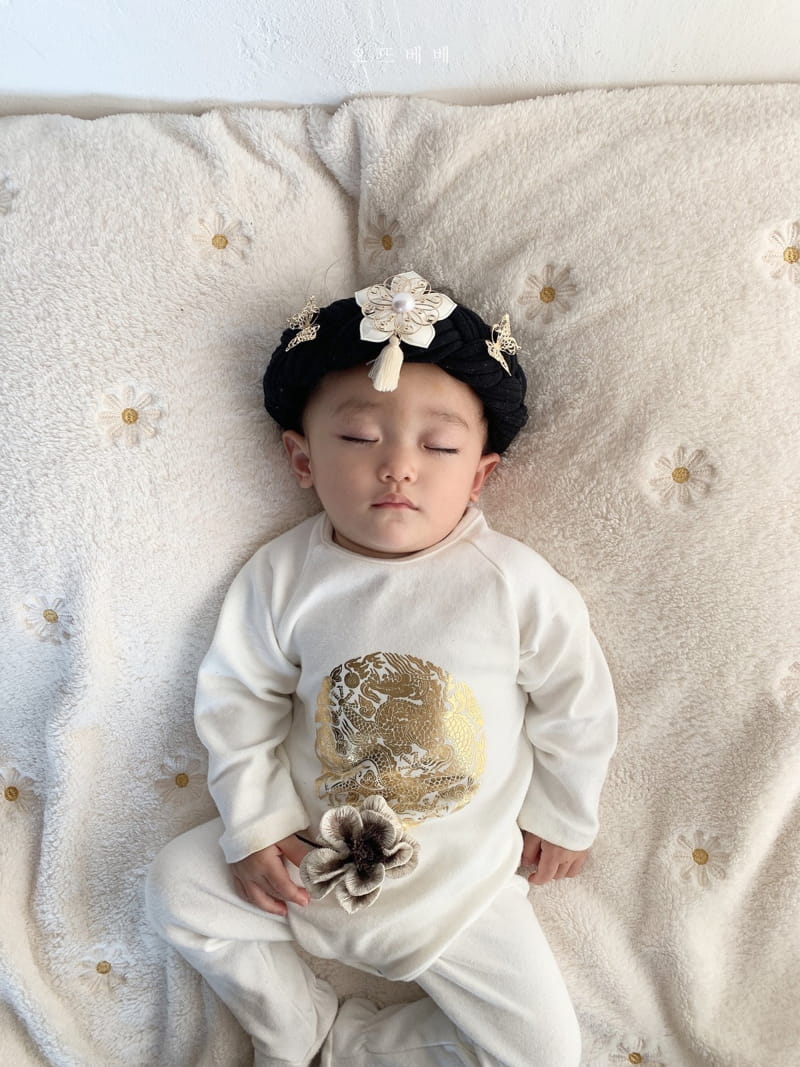 Oott Bebe - Korean Baby Fashion - #babyboutiqueclothing - Hanbok Bodysuit Set - 8