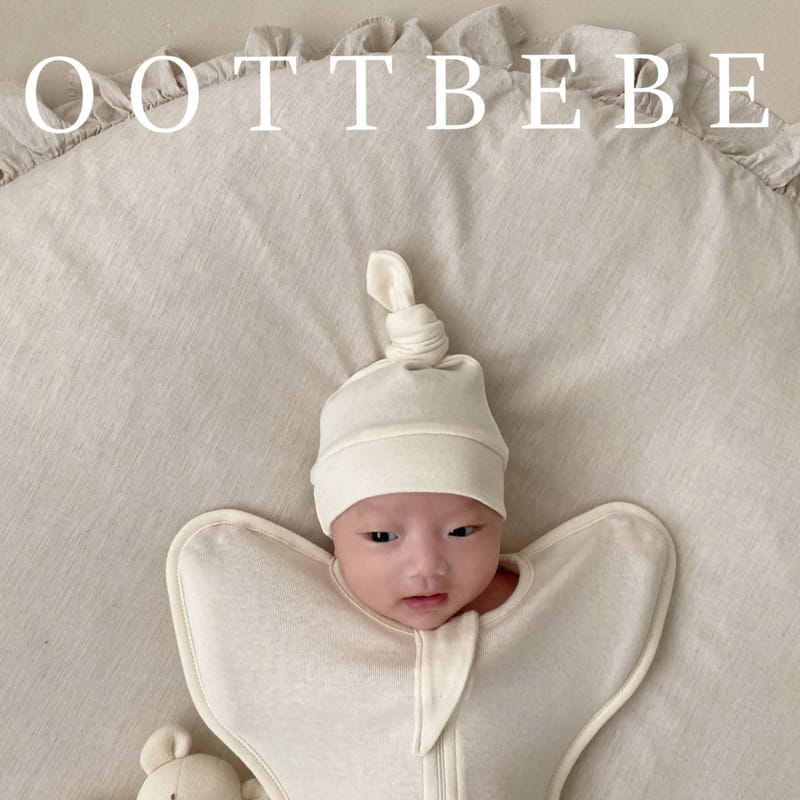 Oott Bebe - Korean Baby Fashion - #babyclothing - Organic Butterfly Wrap Mesh - 6