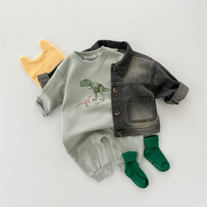 Oott Bebe - Korean Baby Fashion - #babyfashion - Jurassic Bodysuit - 12