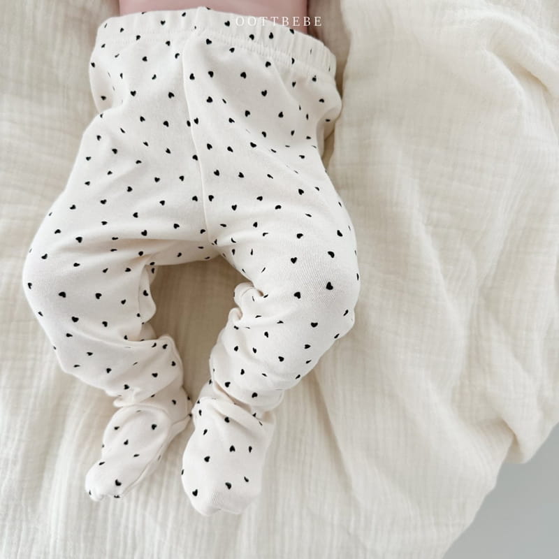 Oott Bebe - Korean Baby Fashion - #babyfever - Rabbit Foot Leggings - 5