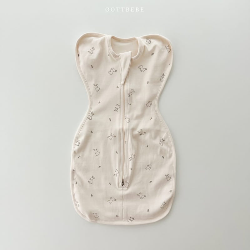 Oott Bebe - Korean Baby Fashion - #babyfever - Rabbit Butterfly Bodysuit - 3