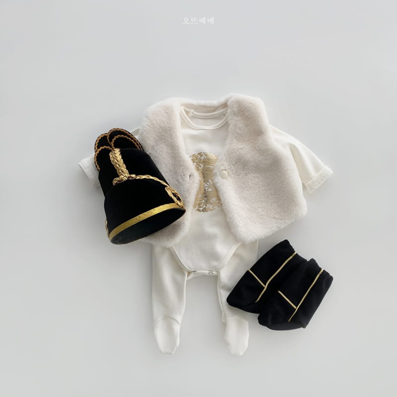 Oott Bebe - Korean Baby Fashion - #babyfever - Hanbok Bodysuit Set - 11
