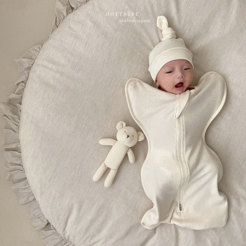 Oott Bebe - Korean Baby Fashion - #babygirlfashion - Organic Butterfly Wrap Cotton - 10