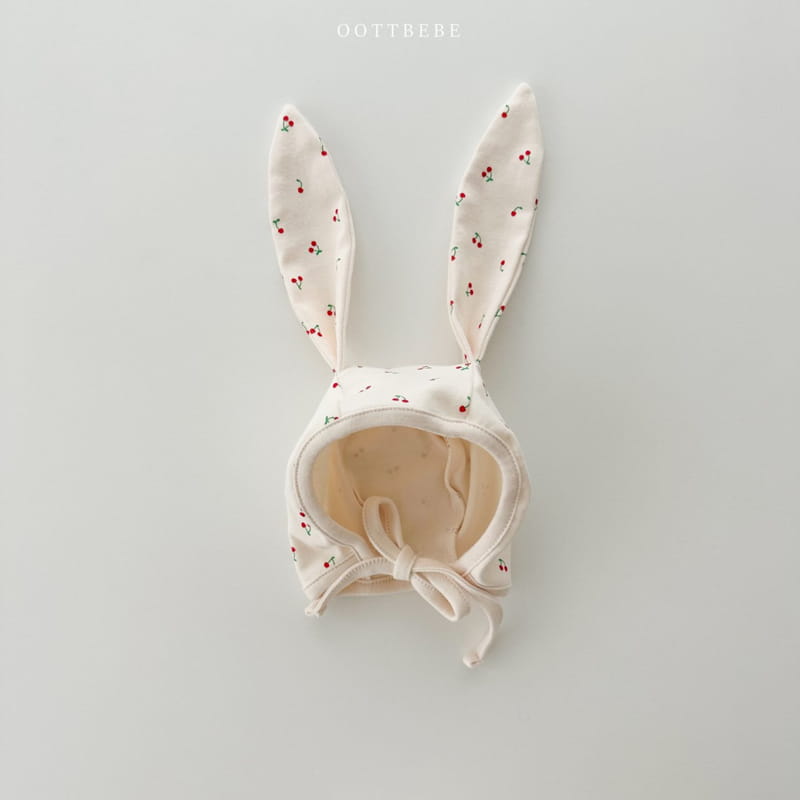 Oott Bebe - Korean Baby Fashion - #babygirlfashion - Rabbit Bonnet - 2