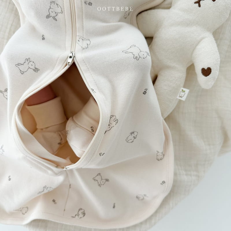 Oott Bebe - Korean Baby Fashion - #babylifestyle - Rabbit Butterfly Bodysuit - 5