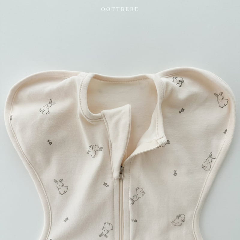Oott Bebe - Korean Baby Fashion - #babyoninstagram - Rabbit Butterfly Bodysuit - 6
