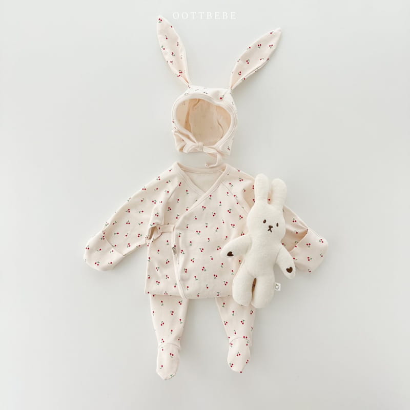 Oott Bebe - Korean Baby Fashion - #babyootd - Rabbit Bonnet - 5