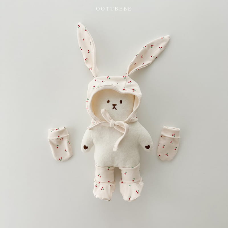 Oott Bebe - Korean Baby Fashion - #babyoutfit - Rabbit Wrap Foot Hand - 5