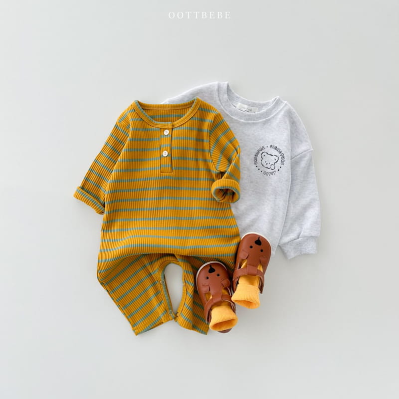 Oott Bebe - Korean Baby Fashion - #babyoutfit - Honey Butter Bodysuit - 10