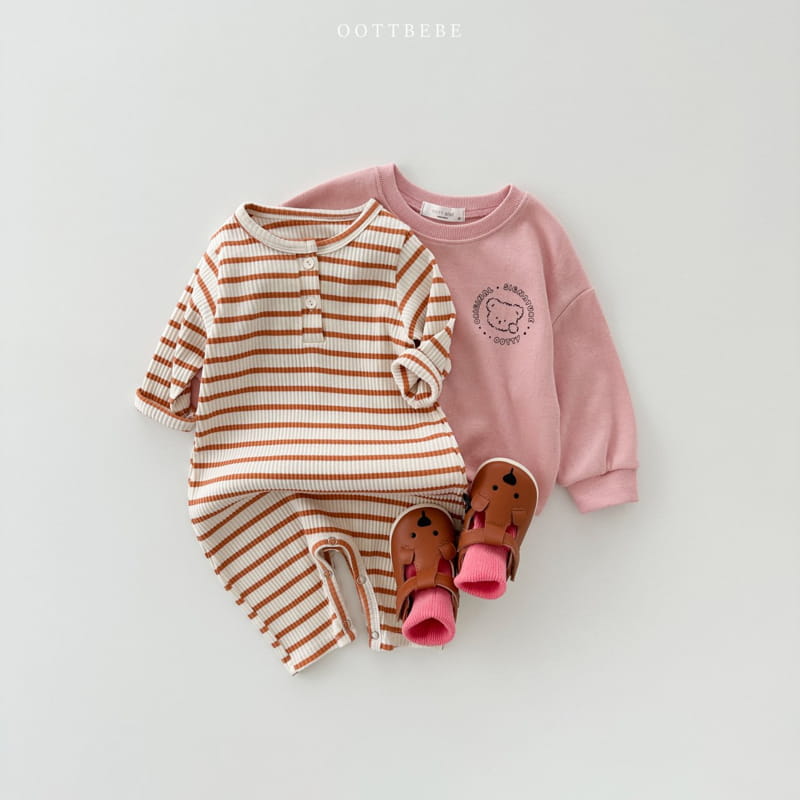 Oott Bebe - Korean Baby Fashion - #babyoutfit - Honey Butter Bodysuit - 9