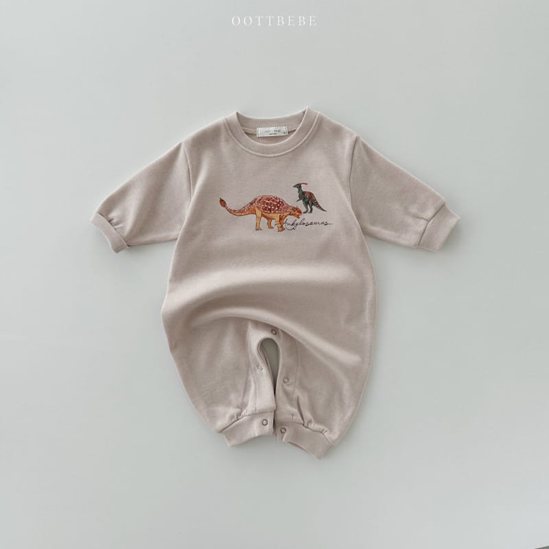 Oott Bebe - Korean Baby Fashion - #babyoutfit - Jurassic Bodysuit - 3