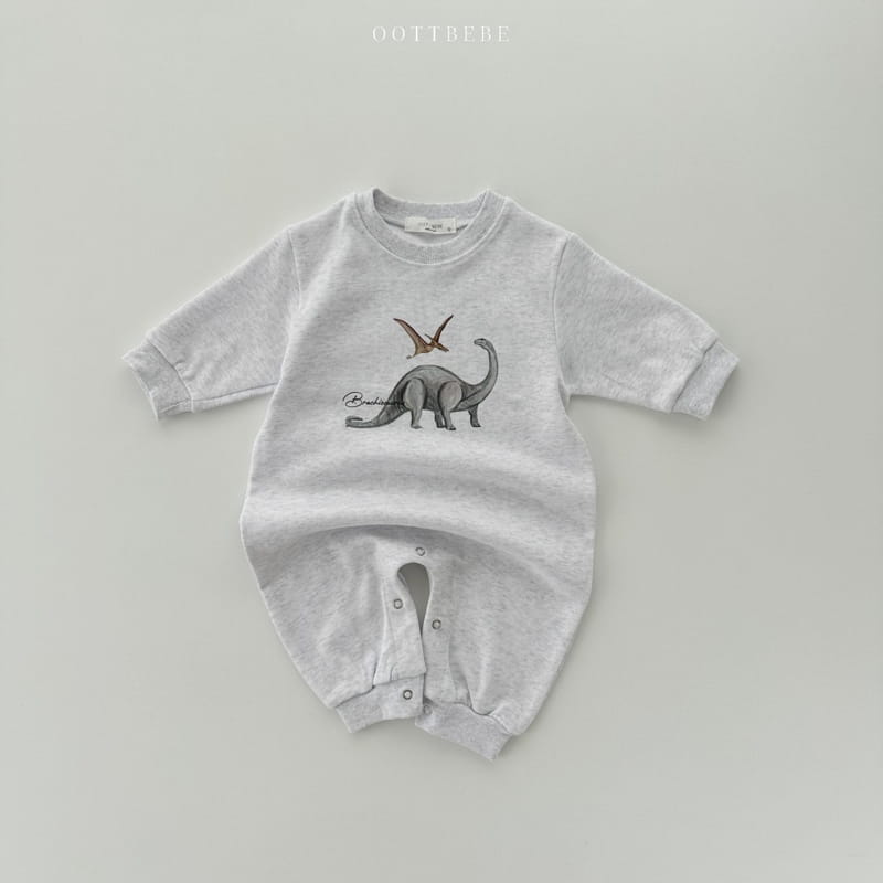 Oott Bebe - Korean Baby Fashion - #babyoutfit - Jurassic Bodysuit - 4
