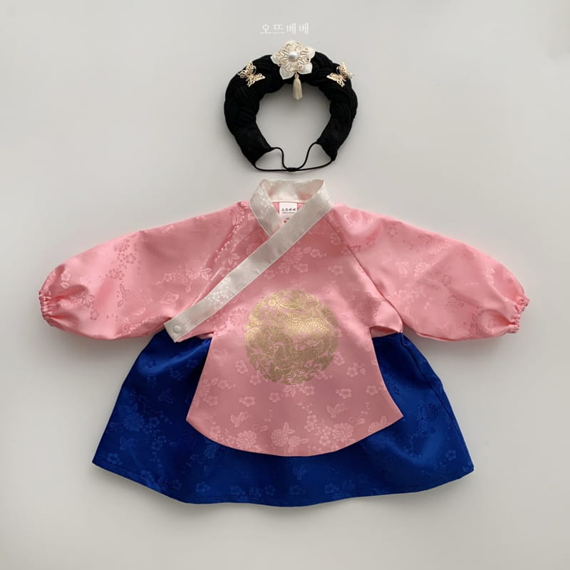 Oott Bebe - Korean Baby Fashion - #babyoutfit - Queen Hanbok - 2