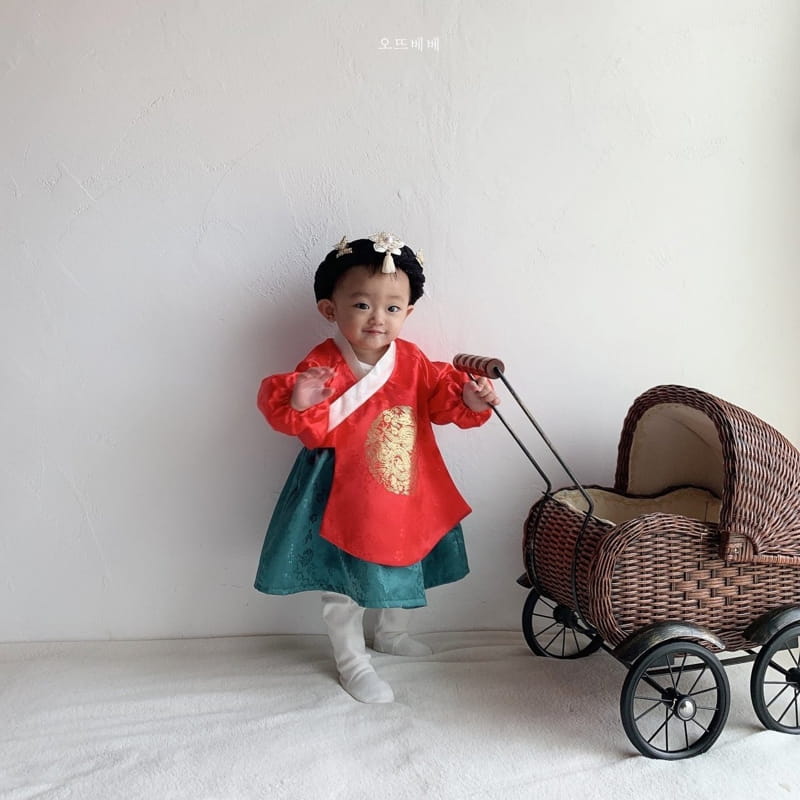 Oott Bebe - Korean Baby Fashion - #babyoutfit - Queen Hanbok - 3