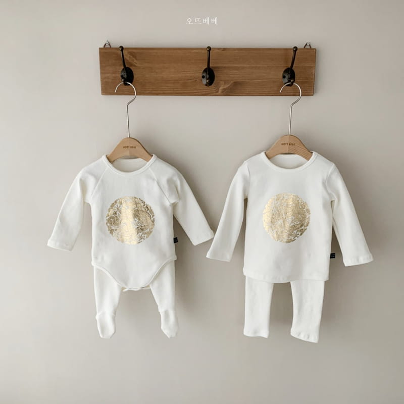 Oott Bebe - Korean Baby Fashion - #babyoutfit - Hanbok Bodysuit Set