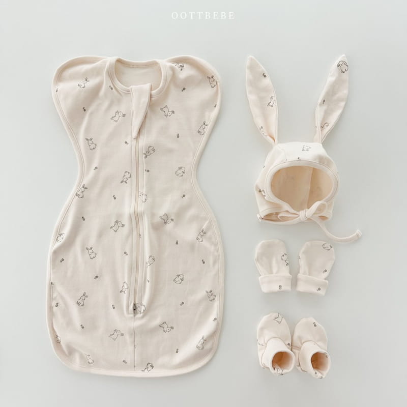 Oott Bebe - Korean Baby Fashion - #babywear - Rabbit Butterfly Bodysuit - 10