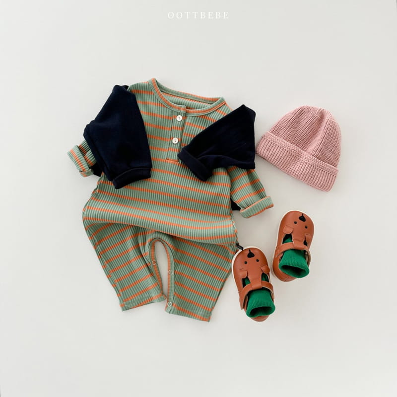Oott Bebe - Korean Baby Fashion - #babywear - Honey Butter Bodysuit - 11
