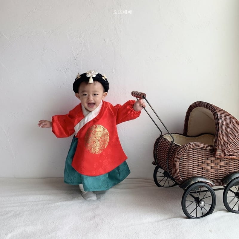 Oott Bebe - Korean Baby Fashion - #babyoutfit - Queen Hanbok - 4