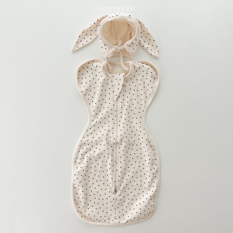 Oott Bebe - Korean Baby Fashion - #onlinebabyboutique - Rabbit Butterfly Bodysuit - 11