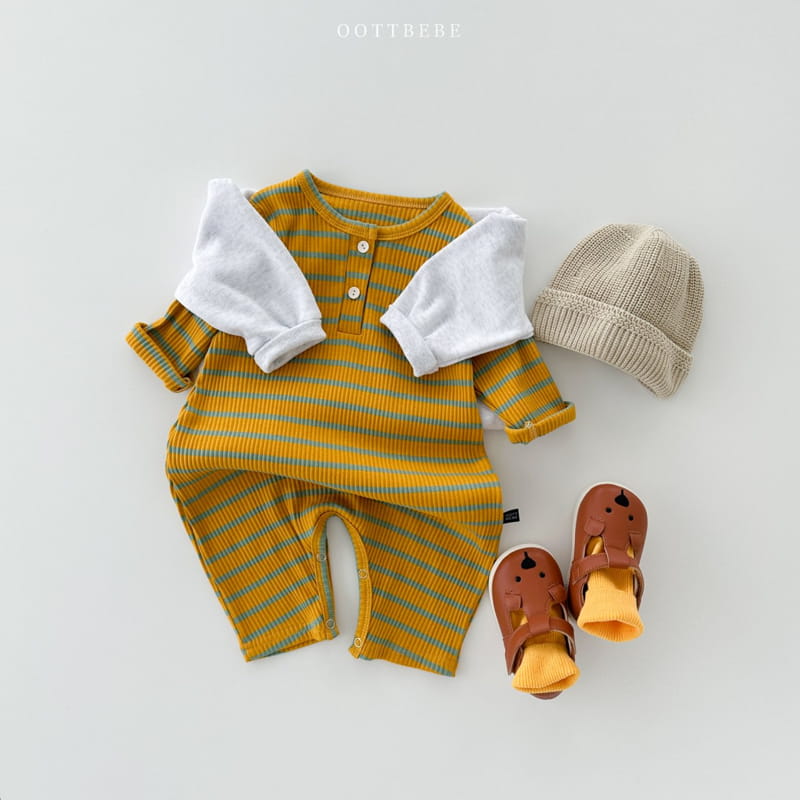 Oott Bebe - Korean Baby Fashion - #onlinebabyboutique - Honey Butter Bodysuit - 12