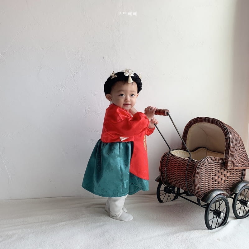 Oott Bebe - Korean Baby Fashion - #onlinebabyboutique - Queen Hanbok - 5