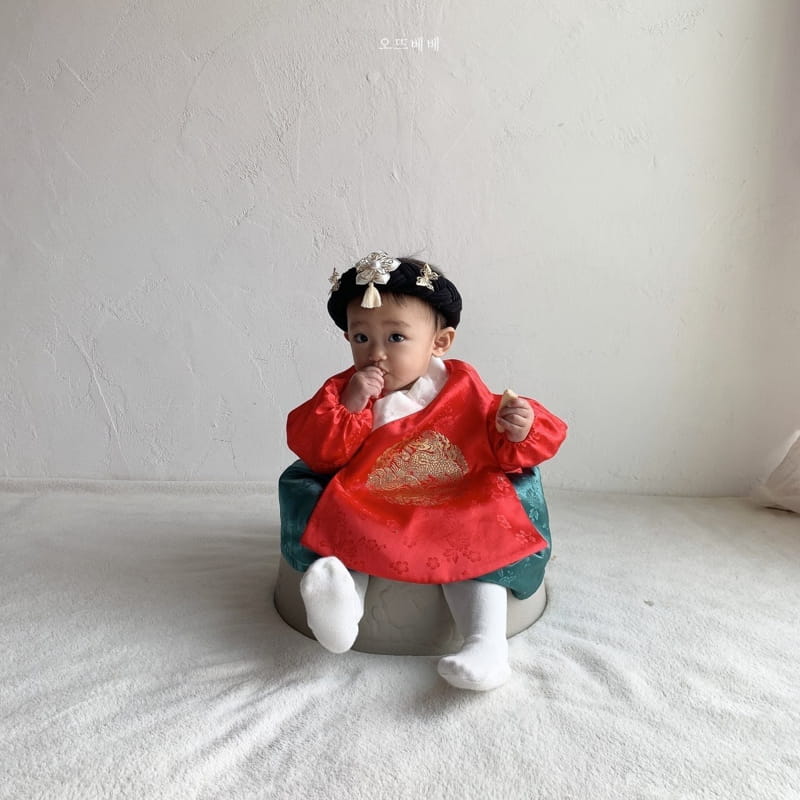 Oott Bebe - Korean Baby Fashion - #onlinebabyshop - Queen Hanbok - 6