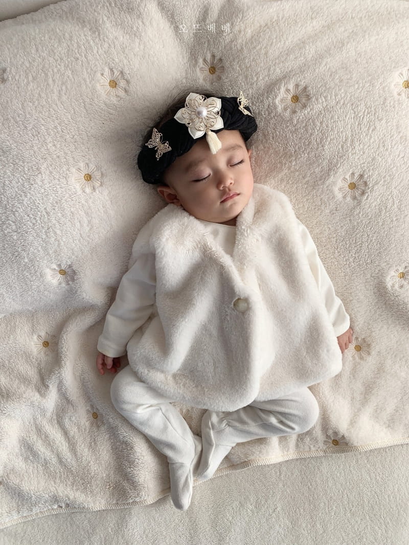 Oott Bebe - Korean Baby Fashion - #onlinebabyboutique - Hanbok Vest - 4