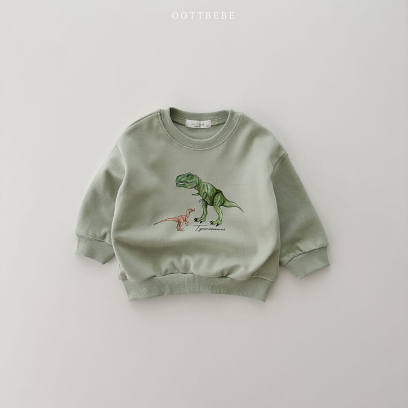 Oott Bebe - Korean Children Fashion - #childrensboutique - Jurassic  Sweatshirt - 2