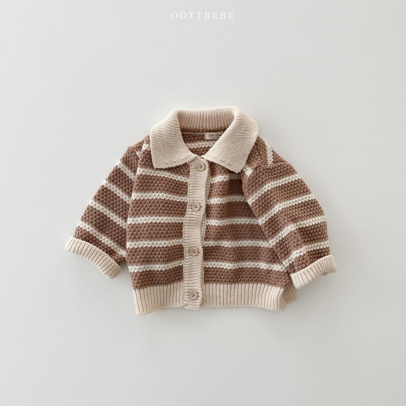 Oott Bebe - Korean Children Fashion - #kidsstore - Mood Knit Cardigan - 2
