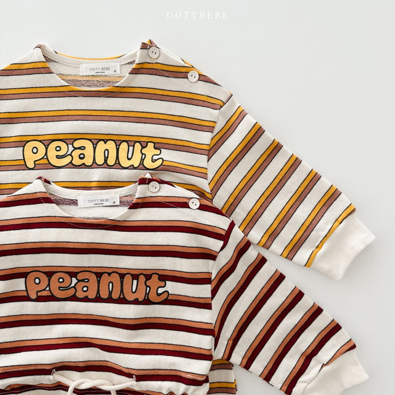 Oott Bebe - Korean Children Fashion - #kidsshorts - Peanut Slit One-piece - 4