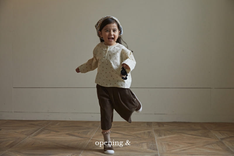 Opening & - Korean Children Fashion - #Kfashion4kids - Wide Pants - 2