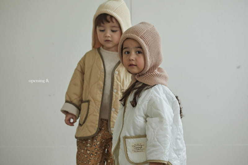 Opening & - Korean Children Fashion - #childofig - Autumn Jacket - 11