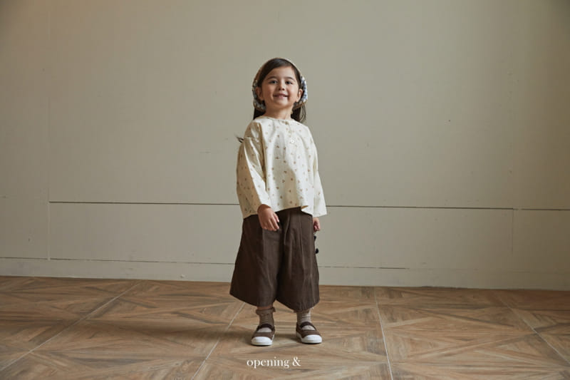 Opening & - Korean Children Fashion - #childofig - Wide Pants - 7