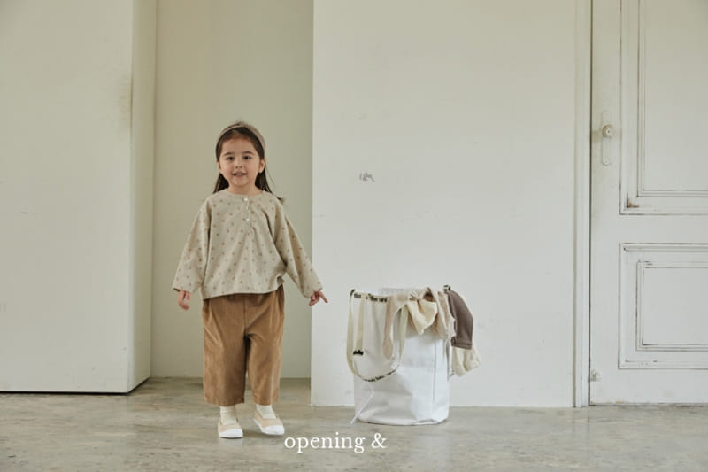 Opening & - Korean Children Fashion - #childofig - Ane Corduroy Pants - 3