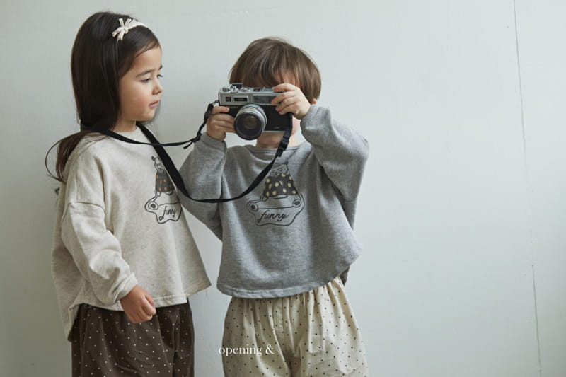 Opening & - Korean Children Fashion - #childofig - Funny Panda Tee - 10