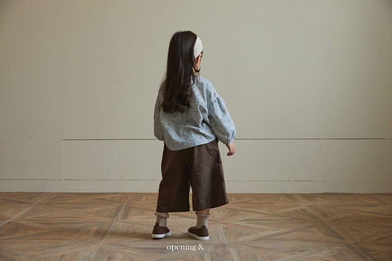 Opening & - Korean Children Fashion - #childrensboutique - Wide Pants - 9