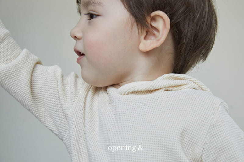 Opening & - Korean Children Fashion - #childrensboutique - Original Hoody - 3
